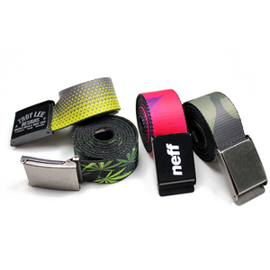 Lüks özel erkek naylon tuval kumaş kemer toka için hızlı toka için açık dayanıklı ve ayarlanabilir - Product Image 5