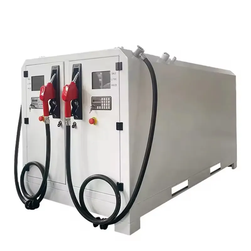 Prefabricated Diesel And Gasoline Explosion-proof Container Fuel Dispenser 2000 Liters For Sale