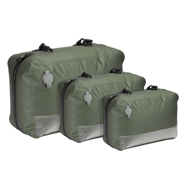 Waterproof Vacuum Compression Bag for Travel Clothing Storage Portable Foldable Nylon Space Saver for Suitcases Backpacks