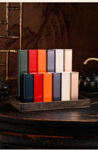 Lata Metálica Cuadrada para Té Pu'er de Árbol Antiguo Islandés de Alta Calidad RTS, Lata Sellada Portátil Universal para Té de Flores de Jazmín - Product Image 3