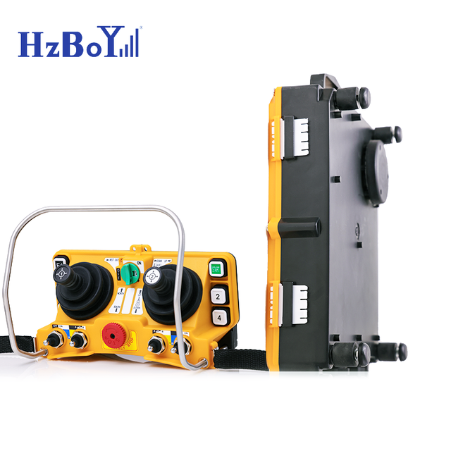 F24-60A Hydraulic Crane Joystick Long Range Industrial Radio Wireless Remote Controls