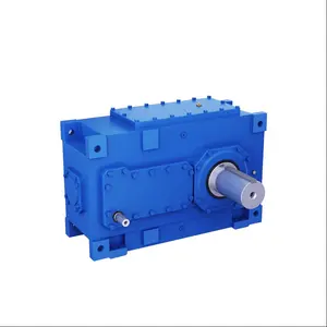 Hard Tooth Gearbox Solid Output Shaft High Reliability High Power High Torque Stainless Steel Industrial Gearbox