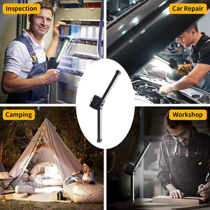 <span class=keywords><strong>Lampe</strong></span> de travail LED pliable Portable à 7 modes <span class=keywords><strong>Lampe</strong></span> de poche magnétique <span class=keywords><strong>rechargeable</strong></span> à rotation de 90 degrés Alimentation 12V DC pour le travail sur route - Product Image 6