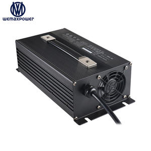 Carregador de bateria automático para barco elétrico/carros/empilhadeira/máquina de limpeza/veículos de 4 rodas 100-240VAC a 12V (14,6V) 50A - Product Image 6