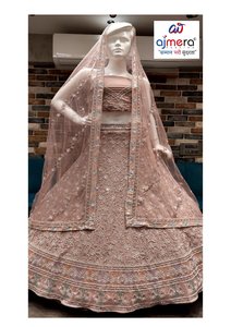 Lehenga de mariée moderne et élégant pour femme, tenue de cérémonie de mariage, tenue de soirée ethnique de créateur, réversible, séchage rapide - Product Image 3