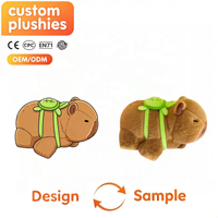 Bracelet slap en peluche Capybara mignon, multicolore, doux et moelleux, avec motif tortue et sac à dos de tennis, cadeau pour enfants