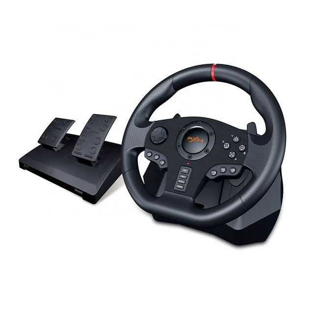 Game Racing Wheel PXN V900 for PS//NS Plastic+Metal Construction