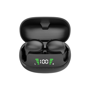 Auriculares Inalámbricos Bluetooth, Tamaño Pequeño, Invisibles, Resistentes al Agua, Cancelación de Ruido, Pantalla Digital, Estilo Deportivo - Product Image 1
