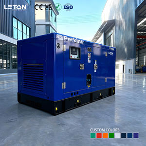 Groupe électrogène silencieux LETON POWER 100 kVA avec moteur de marque pour hôtel, hôpital, alimentation de secours, groupe électrogène insonorisé 80 kVA, centrale électrique - Product Image 1