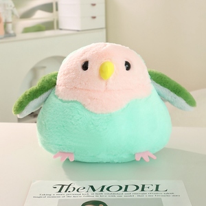 Boneka Burung Beo Super Lembut Berkualitas Tinggi, Isi Kapas PP, Dapat Disesuaikan, Unisex, 14 Tahun, Merek MEIWEN, Kemasan Kantong OPP - Product Image 2