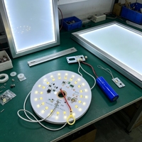 Lampe de table LED rechargeable par USB, télécommande, intensité réglable, ensemble de lampes d'extérieur, module LED moderne DIY, source de lumière complète, naturelle