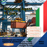 Agent de transport de fret, expédition, entreposage de marchandises vers l'Italie, La Spezia, transitaire, service logistique, expédition