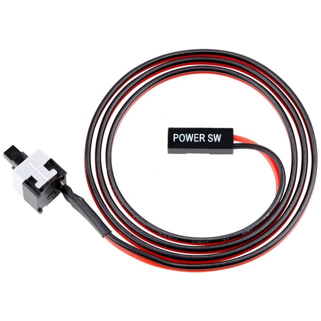 ATX PC Computer Motherboard Power Cable Switch on / Off / Reset Button Computer Replacement Cable 50cm Length