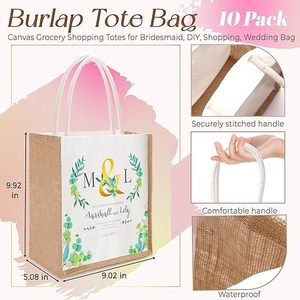 Bolsas de yute con mango de moda <span class=keywords><strong>Natura</strong></span> de la mejor calidad, bolsas de compras de primera calidad, cierre de cremallera reutilizable reciclable ecológico - Product Image 3