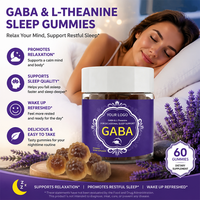Gummies en gros pour adultes : L-Théanine, Vitamines D3, B12, Ashwagandha, GABA – Soutien immunitaire, sans sucre, pour un stress réduit et un sommeil amélioré