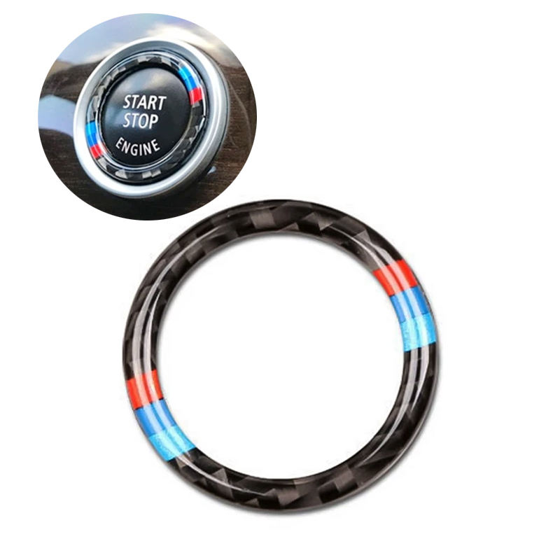 Autocollant Cercle Clé D'allumage Garniture Pour BMW Série 3