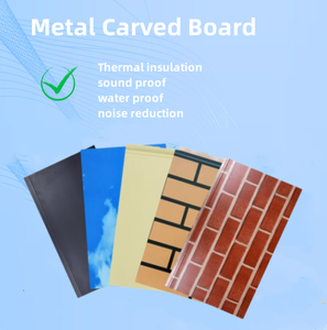 Isolation en <span class=keywords><strong>polystyrène</strong></span> <span class=keywords><strong>expansé</strong></span> de Chine Revêtement métallique Panneau décoratif pour mur extérieur Panneau sandwich en <span class=keywords><strong>mousse</strong></span> pour toit et mur - Product Image 2