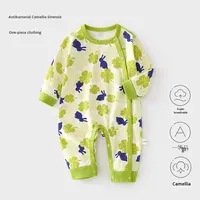 Body de Algodón para Bebé, Mono de Primavera y Otoño para Recién Nacido, Traje de Luna Llena Unisex para Bebés y Niños Pequeños