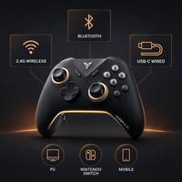 Control de Juego Inalámbrico FLYDIGI Vader 5 Pro, Joystick con Efecto Hall de 1000Hz, Gamepad Multiplataforma para PC, Switch, Android e iOS