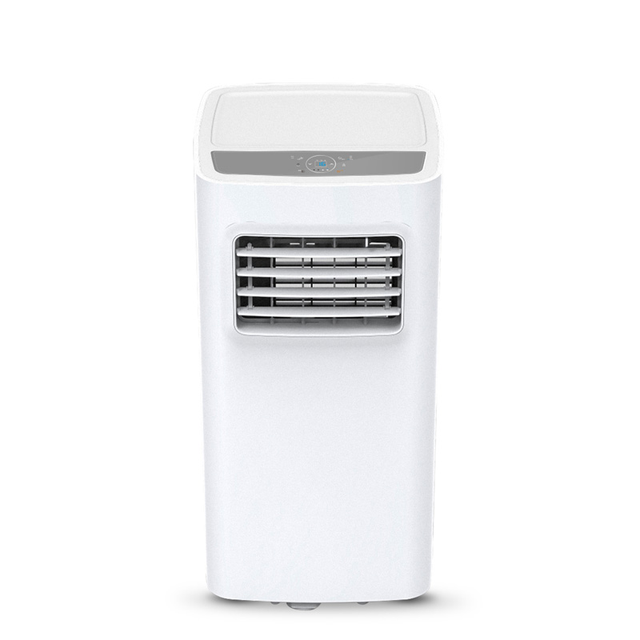 Top Quality 2023 Mini AC 8000btu  Portable Air Conditioner Low Noise for Household Camping Tent Dual Hoses in Front AC Home