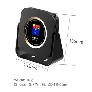 Chất Lượng Tốt CPF903-B 3000MAh Router Với Sim Thẻ Ăng Ten Bên Ngoài * 4 Router 4G Trực Tuyến Mang Du Lịch - Product Image 2