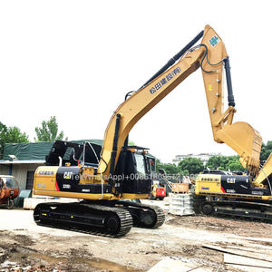 Excavadora Caterpillar 320D2 usada japonesa, componente de motor de núcleo de 20 toneladas, Venta barata, maquinaria de movimiento de tierras de 20 toneladas - Product Image 4