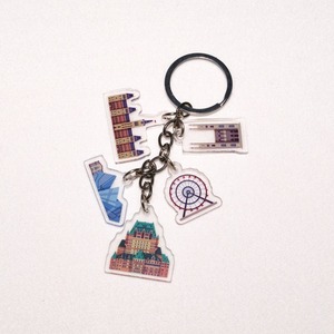 Porte-clés en acrylique personnalisés style Canada avec protection UV – Prix de gros - Product Image 3