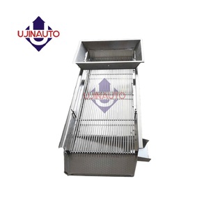 Máquina tamizadora de pantalla vibratoria lineal para hierba seca, almendra, tabaco, Motor de acero utilizado para procesamiento de alimentos, mineral, granja química - Product Image 3