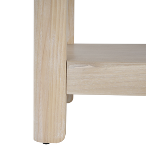 Modern Farmhouse <b>Console</b> <b>Table</b> with Solid Wood and MDF Panel Eco-Friendly Durable Design for Living Room & Hotel Use - Product Image 2