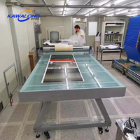 Fayon 1325 Table de travail de plastifieuse à plat intelligente prix bon marché applicateur de vinyle à plat grand Format pour la fabrication de panneaux