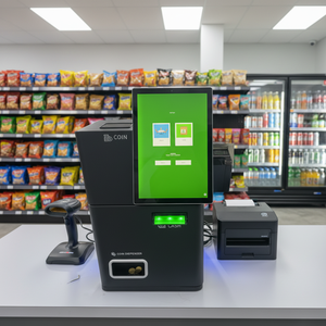 Machine de Gestion Automatique des Espèces, Kiosque de Paiement <span class=keywords><strong>en</strong></span> Espèces avec Change de Billets et de Pièces pour Magasins de Détail - Product Image 3