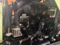 Compresseur d'air mobile à vis Diesel 24V 185CFM 8Bar |   Compresseur à vis rotatif portable avec remorque pour travaux miniers et de construction