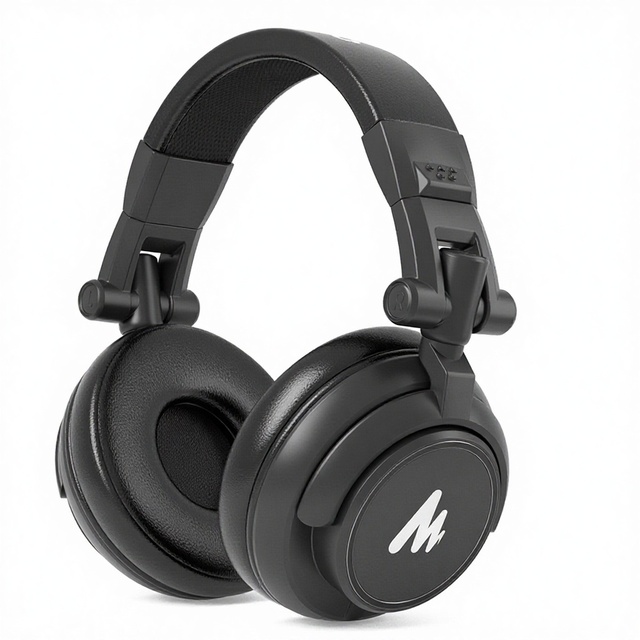Maono MH601 Professional Over-Ear Studio Monitor Headphones Detachable 3.0m 3.5/6.35mm Interface Plug Cable 50mm Dynamic Driver