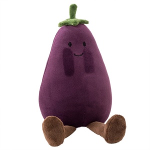 Hot Selling Artificial Vegetables <b>Plush</b> Toys Jelly <b>Cat</b> Stuffed Animal Toys Fruit and Vegetable Series Fruit Party Toys - Product Image 6