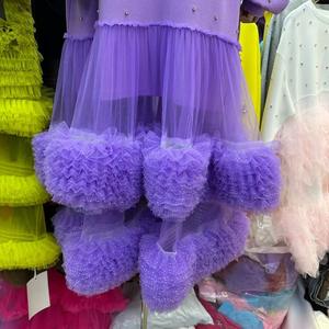 All'ingrosso Vintage di alta qualità abiti da donna <span class=keywords><strong>Boutique</strong></span> di lusso Oversize Tshirt alla moda fiore girocollo Casual personalizzato - Product Image 3