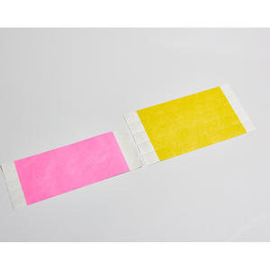 Pulseras de TYVEK de color sólido de 19 mm (3/4 pulgadas) de fibra resistente a desgarros para uso de alta durabilidad, suministro a granel para fiestas - Product Image 2