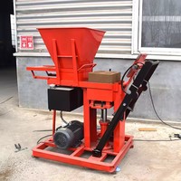 Machine à briques en latérite d'argile facile à utiliser brique creuse pavage brique carreaux imbriqués