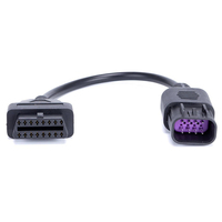 Lector de Códigos OBD, Adaptador de Diagnóstico, Cable de 8 Pines a OBD2 Hembra de 16 Pines