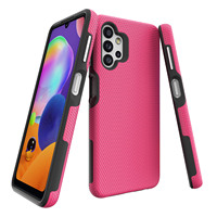 2in1 Net Hybrid Slim Armor TPU PC Phone Case pour Samsung Galaxy A32 A33 A53 A35 A34 A54 S25 S24 5G Armor Rugged Case
