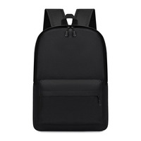 Sac à dos scolaire grande capacité en polyester imperméable avec fermeture éclair, motif géométrique, coussin d'air et compartiment pour ordinateur portable, 20-36L