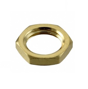 Tuerca de latón de alta calidad, cabeza hexagonal, acabado liso, antioxidante, de tamaños, perfecta para proyectos de fontanería y electricidad - Product Image 2