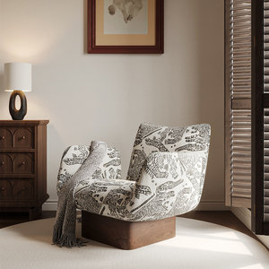 Light Luxury Modern <strong>Sherpa</strong> Sponge Filled Sofa <strong>Chair</strong> Leisure <strong>Chair</strong> with Backrest for Apartment Basement Living Room Hotel Balcony - Product Image 4