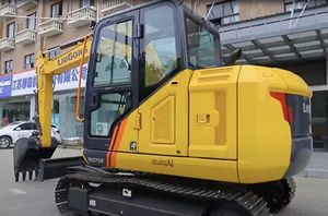 Mini excavatrice 9075F de chenille de 7.5Ton Liugong avec le mini excavateur de moteur de Yanmar - Product Image 4