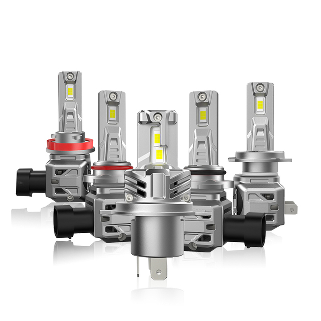 Super Bright 80W 9600 Lumen H11 Led Headlight Car Light Bulb High Low Beam H4 Led Headlights