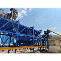 Centrale à béton 3 bacs, machine de malaxage de béton JS750