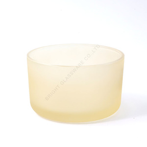 Luxury 3 Wick Wholesale Curved Bottom Custom Logo <strong>Candle</strong> Vessels Glass <strong>Pink</strong> Frosted <strong>Candle</strong> Jars with Lids for <strong>Candle</strong> Making - Product Image 6