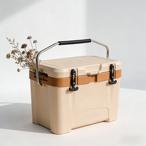 <b>Ice</b> Bucket <b>Box</b> Portable Outdoor Insulated <b>Box</b> for Camping Car Mounted Absorption <b>Cooler</b> <b>Box</b> <b>Ice</b> Cube Refrigeration Modern Design - Product Image 1