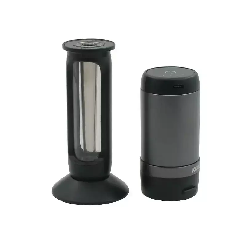 JUJI New Design OEM Rechargeable Automatic Roller Electric Dry Herb Grinder With Tube Cigarette Filling Tobacco Machine