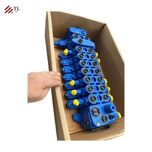 מקורי חופר עיקרי הידראולי שסתום בקרת <span class=keywords><strong>Assy</strong></span> Sx14 עם חילוף שסתום - Product Image 1