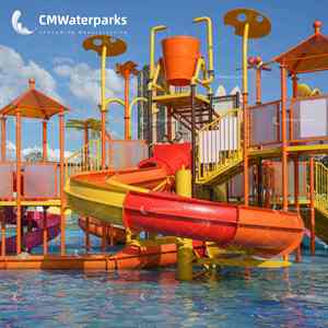 حديقة مائية ملعب تصميم فريد مرافق تسلية المياه الفيبرجلاس أكوا مخزن للأطفال - Product Image 6